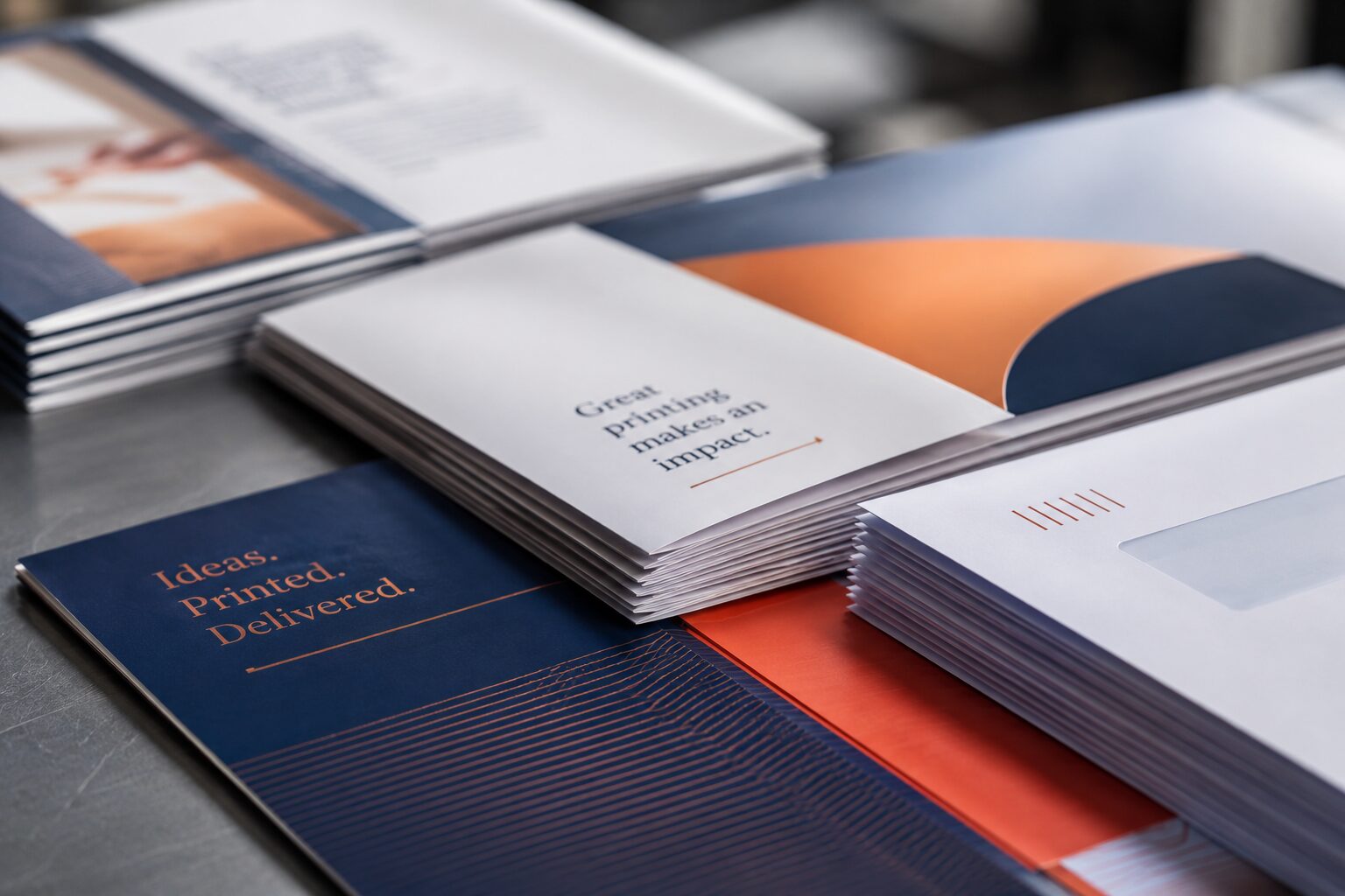 Brochures and booklets