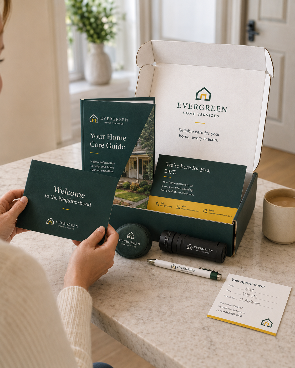 Welcome packet